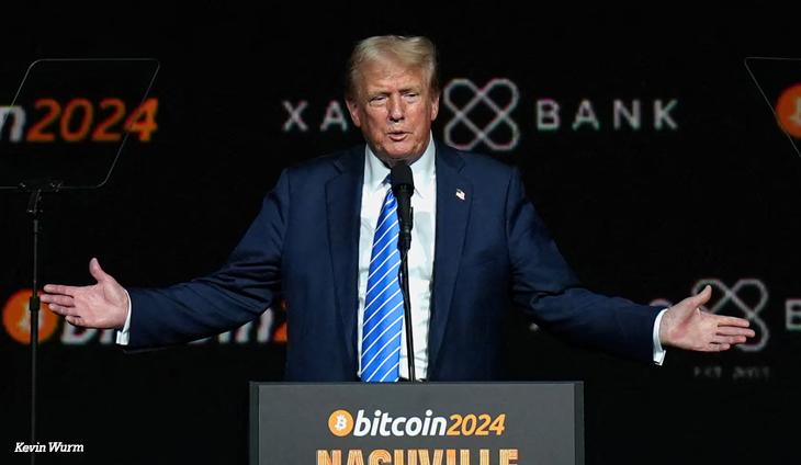 Trump says 'you're welcome' after bitcoin leaps over 0,000 Trump says 'you're welcome' after bitcoin leaps over 0,000